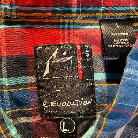 R. Evolution Striped Polo - Picture 2 of 3